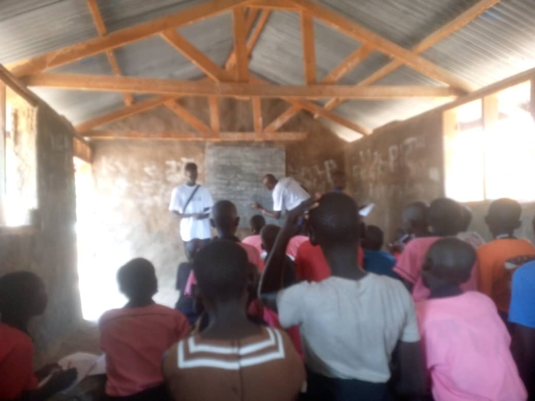 Photograph documenting EYE's community work